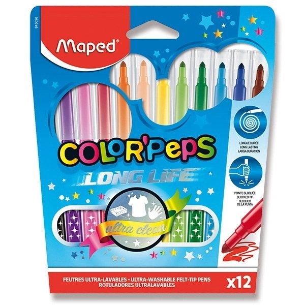 MAPED Fixy Color'Peps Dugog Života 12 komada