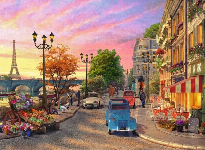 Puzzle Večer u Parizu 500 dijelova