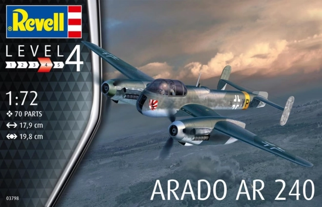Plastični model Arado AR-240 1/72