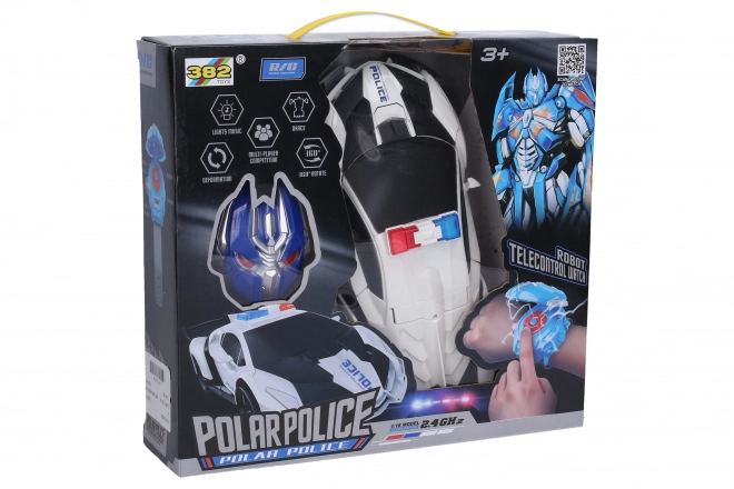 Autorobot RC upravljan satom 24 cm