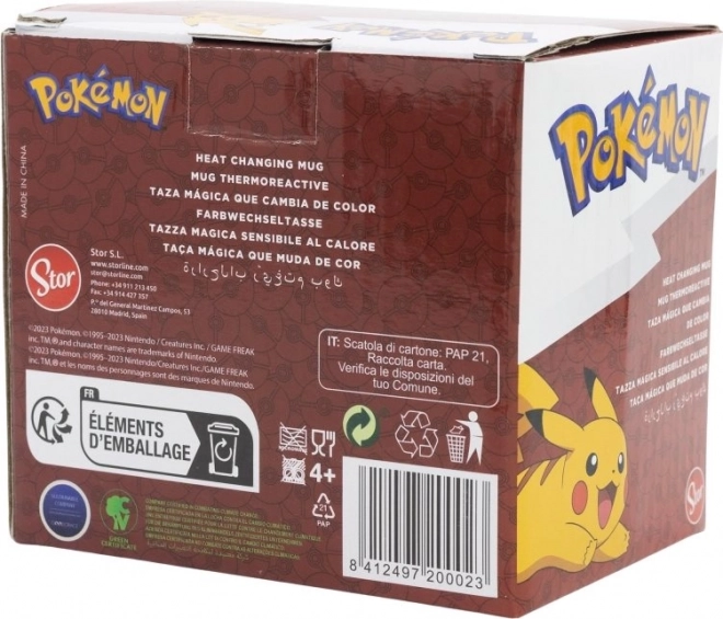 Keramička Promjenjiva Šalica Pokémon 325ml