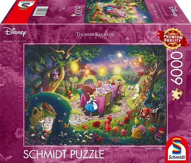 Puzzle Alisa u zemlji čudesa: Čajanka ludog klobučara 6000 dijelova