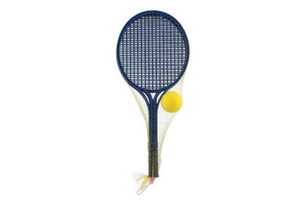 Mekani tenis plastične šarene + loptica 53cm u mreži