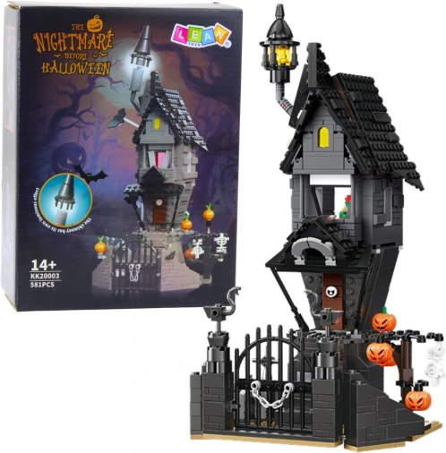Konstruktorski set sablasna kuća HALLOWEEN – toranj, 581 dijelić