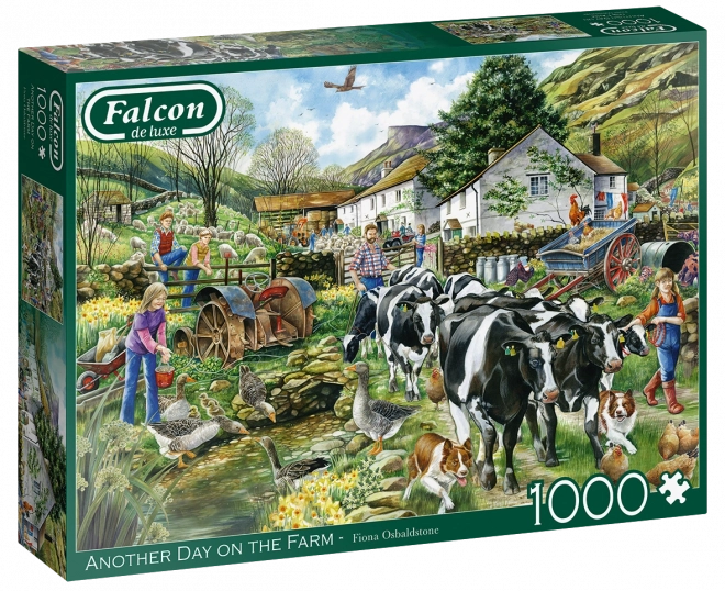 Puzzle Sljedeći dan na farmi 1000 komadića