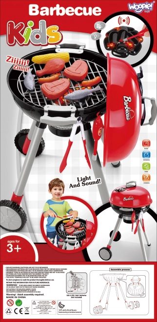 Dječji grill sa svjetlosnim i zvučnim efektima na baterije