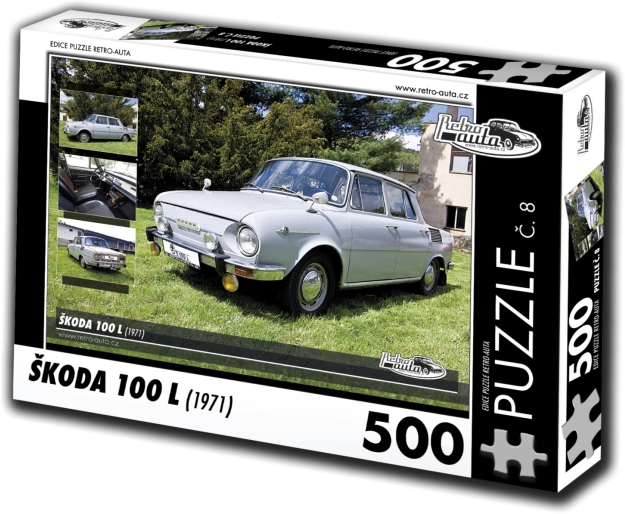 Puzzle RETRO-AUTA Škoda 100 L 500 dijelova
