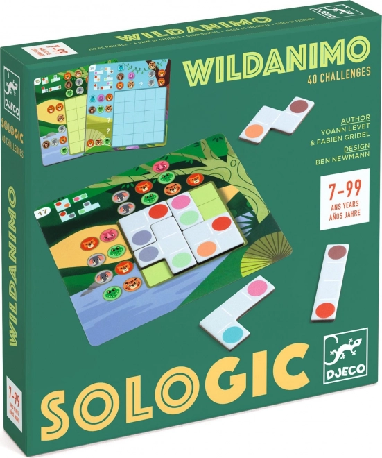 Džepna logička igra Sologic Wildanimo od DJECO