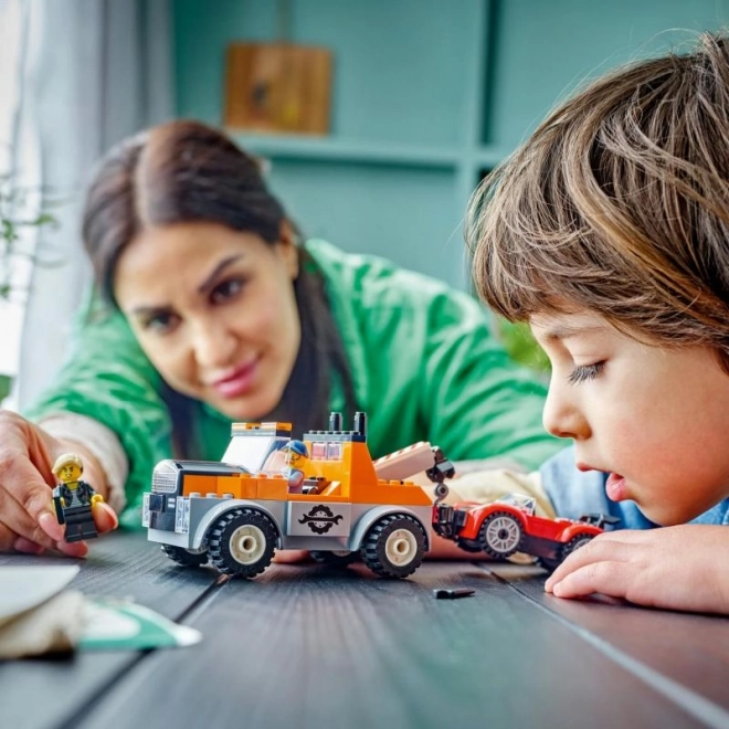 LEGO City 60435 Vučno vozilo i popravak sportskog automobila