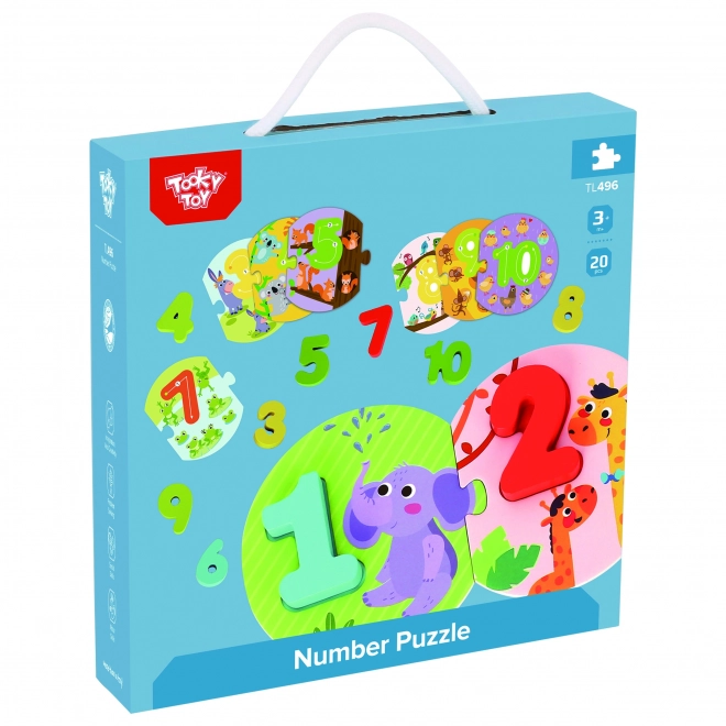 Edukativna slagalica Montessori Tooky Toy