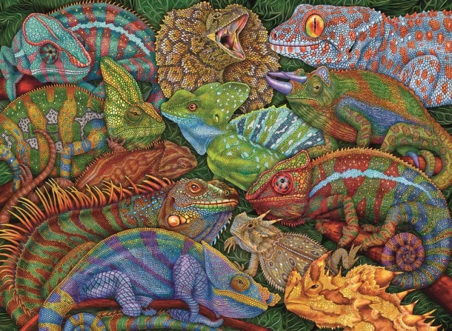Ravensburger puzzle Nevjerojatni gmazovi 300 dijelova