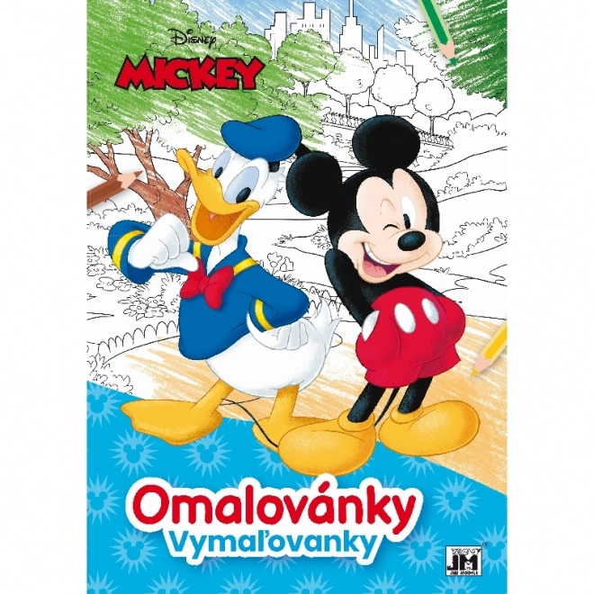 Bojanka A4 Mickey Mouse