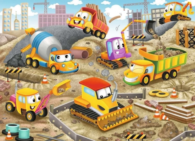 Ravensburger puzzle Podignite krov! 35 dijelova