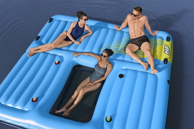 HYDRO-Force Otok + tobogan 376x311cm BESTWAY
