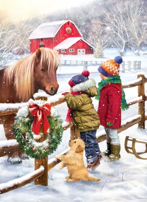 Puzzle Božićni poni 1000 djelića od Eurographics