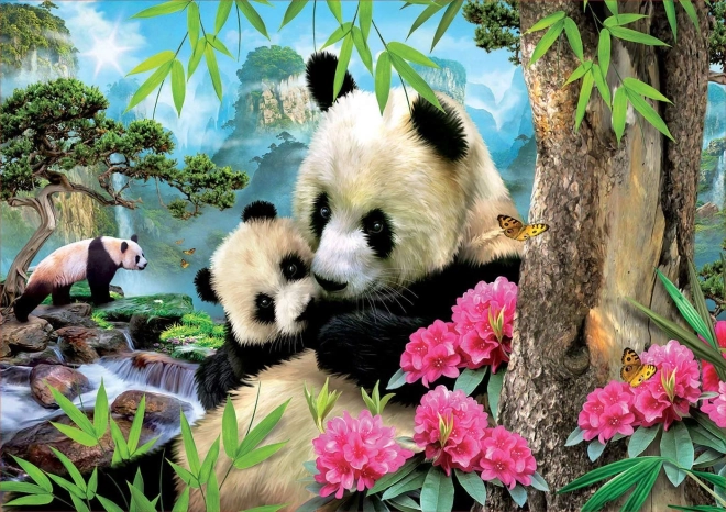 Educa puzzle panda s mladunčetom 1000 dijelova