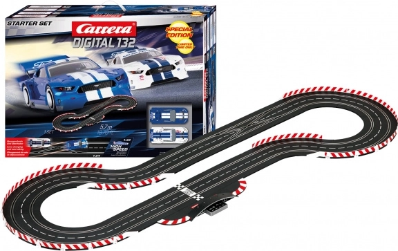 autostaza carrera digital 132 starter set s ford mustang gty, 5,7 m