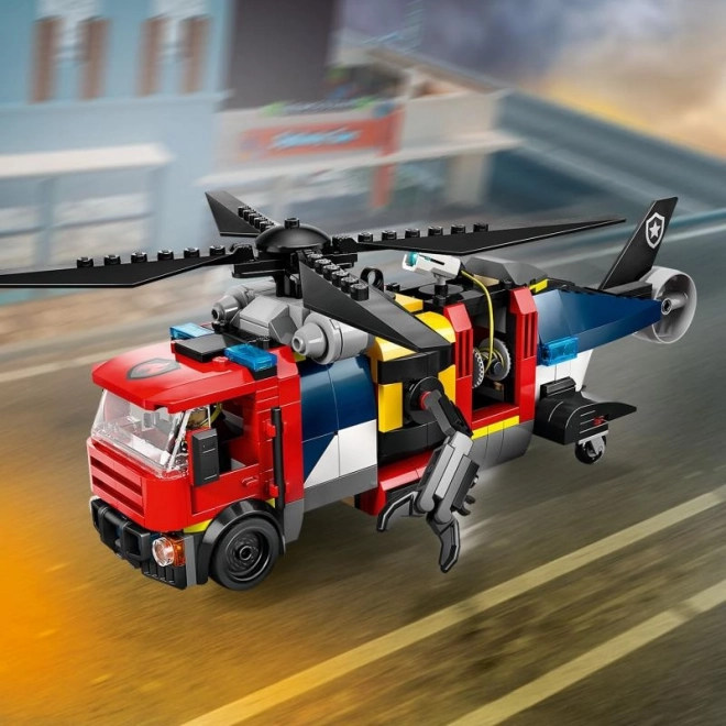 LEGO® City 60462 Remix: Helikopter, vatrogasno vozilo i podmornica