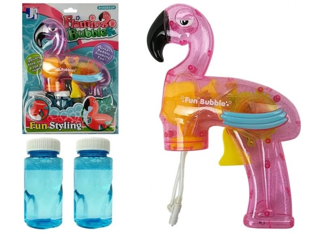 Flamingo ružičasta puška za mjehuriće