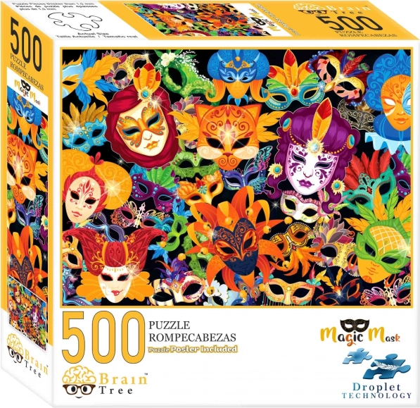 Puzzle Čarobne Maske 500 dijelova od Brain Tree