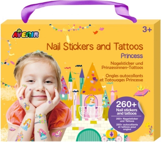 Naljepnice za nokte i tetovaže - Princeze