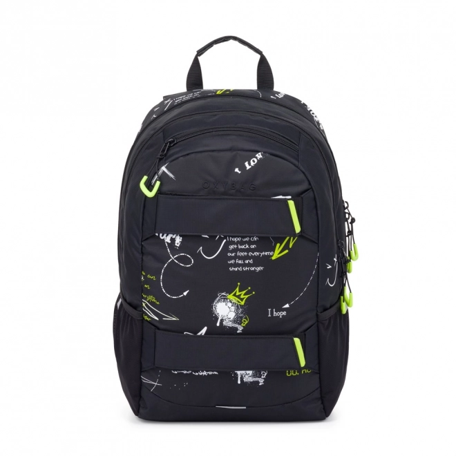 Studentski ruksak OXY Sport Graffiti s torbicom