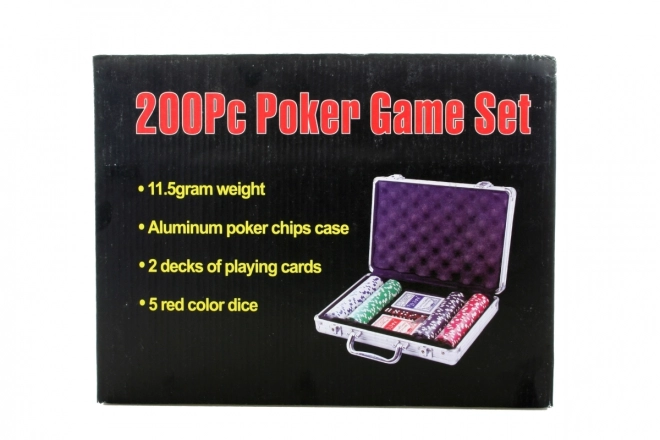 Set za poker u kovčegu