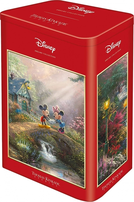 Puzzle u limenoj kutiji Mickey & Minnie 500 dijelova