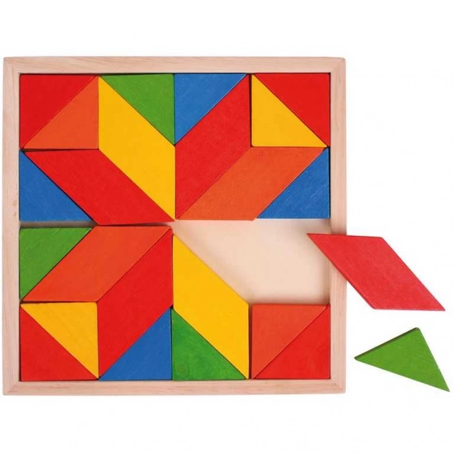 Bigjigs Toys Drvena mozaička šarena