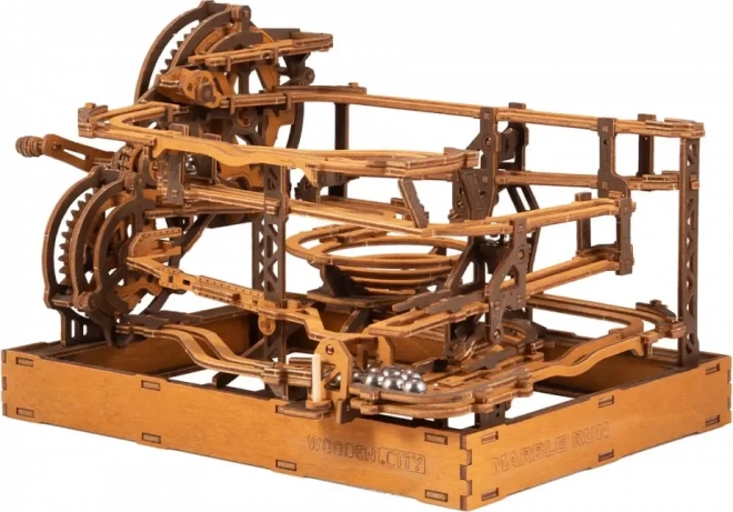 WOODEN CITY 3D drvene puzzle Staza za kuglice 265 dijelova