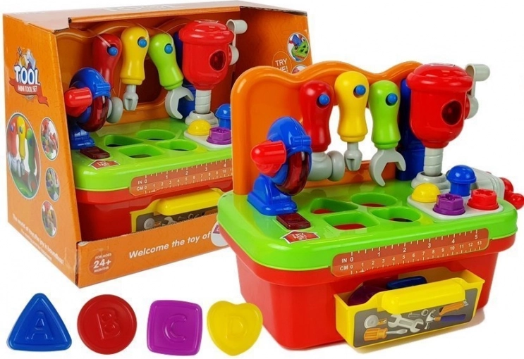 Set alata Baby Workshop Sorter sa zvukom i svjetlom