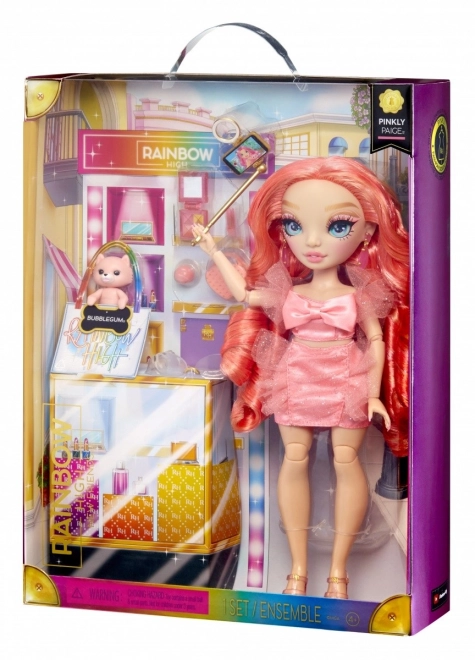 Rainbow High Novi Prijatelji Moda Lutka - Pinkly Paige Pink