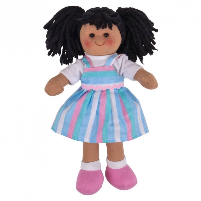 Tkaninska lutka Kira 28 cm