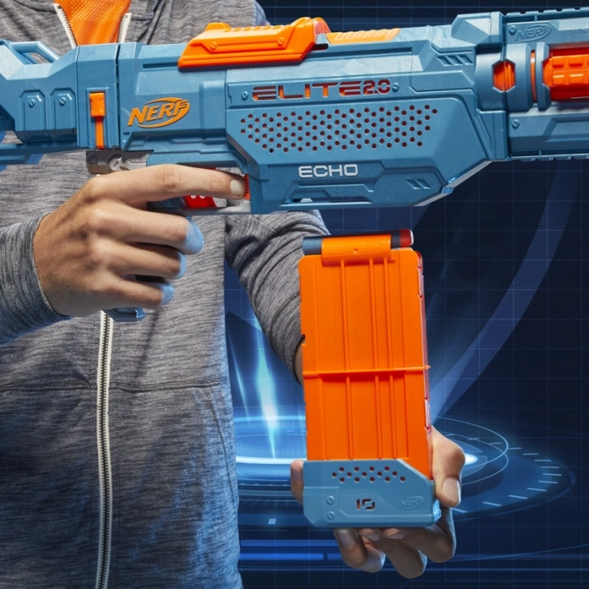 Pistole Nerf Echo CS-10 s priborom
