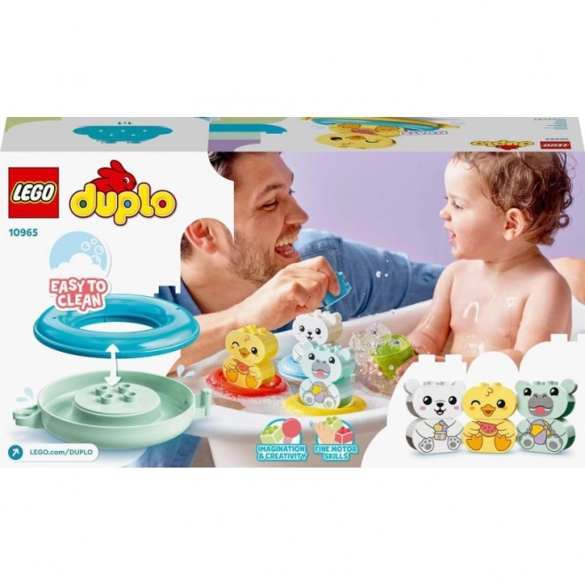 Duplo Kupanje Zabava: Plutajući Vlak Životinja