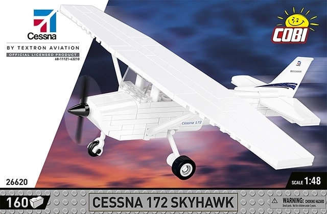 Cobi građevni set Cessna 172 Skyhawk 160 kocki bijela