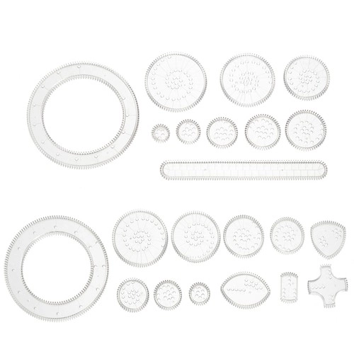 Set za crtanje - Maaleo spirograf 24346