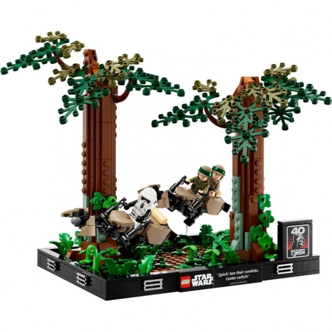 LEGO® Star Wars™ 75353 Jurnjava speederima na Endoru™ – diorama