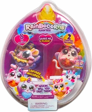 Svjetleće figurice RainboCorns Flash s vezicom