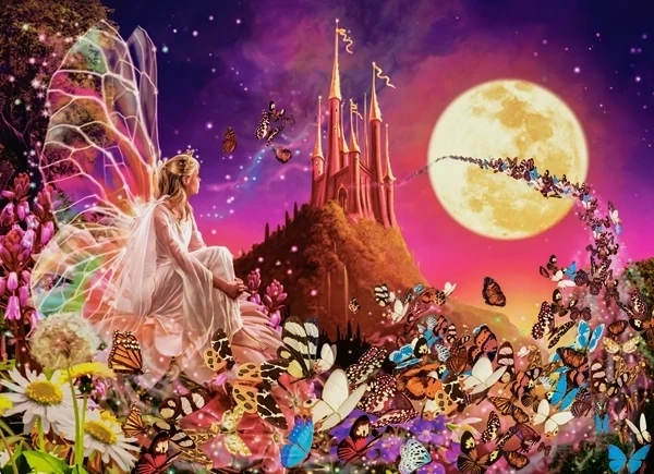 Puzzle Bajkovita fantazija 200 dijelova CASTORLAND