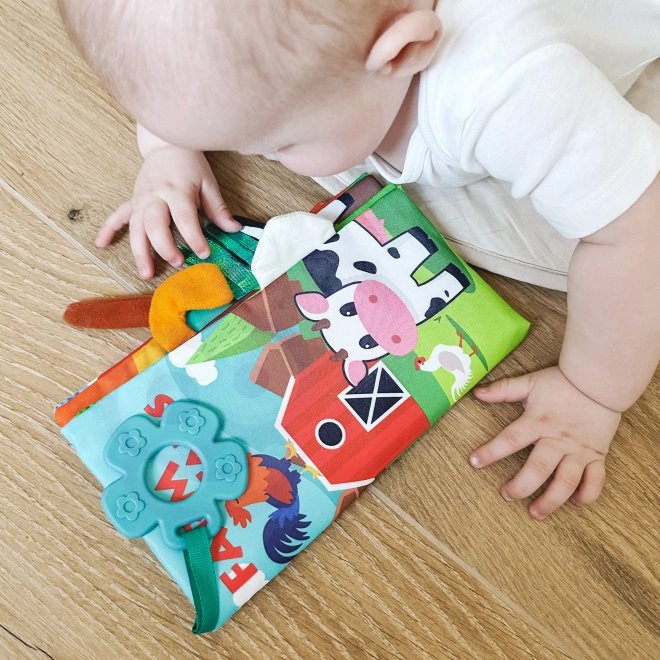 Tkaninska knjiga životinjskih repova WOOPIE