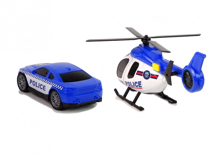 Set policijskih teretnih vozila Teretni helikopter Zvukovna svjetla
