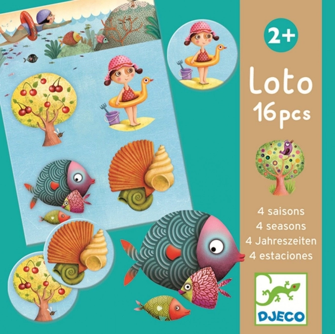 DJECO LOTO - Četiri godišnja doba