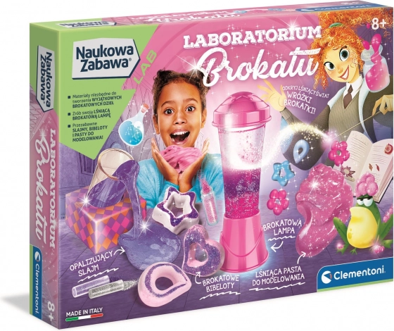 Kreativni laboratorij šljokica CLEMENTONI za djecu od 8 godina