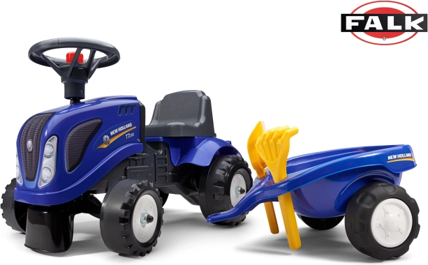 Guralica Baby New Holland T7 s prikolicom i priborom