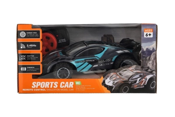 RC sportski auto 2,4GHz sivo-tirkizno 20cm – Sivo-tirkizni