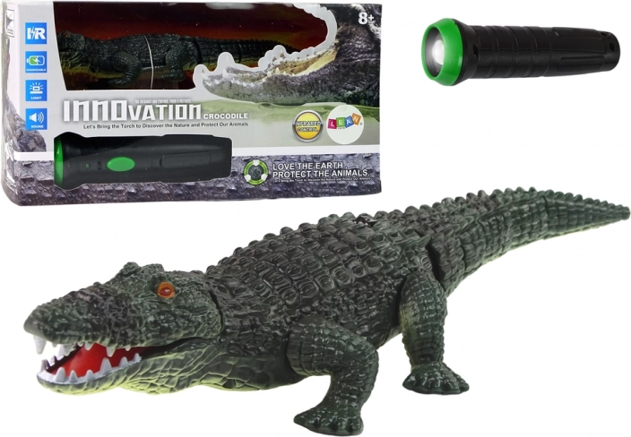 RC krokodil s upravljanjem svjetlom