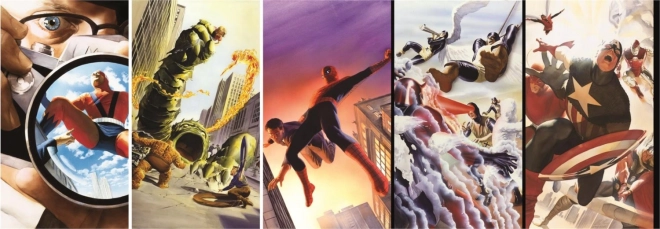 Clementoni panoramska slagalica Marvel 80 godina 1000 dijelova