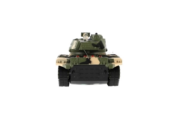RC tenk plastikni 27cm 27MHz na baterije + punjivi paket sa zvukom u kutiji 37x17x19cm