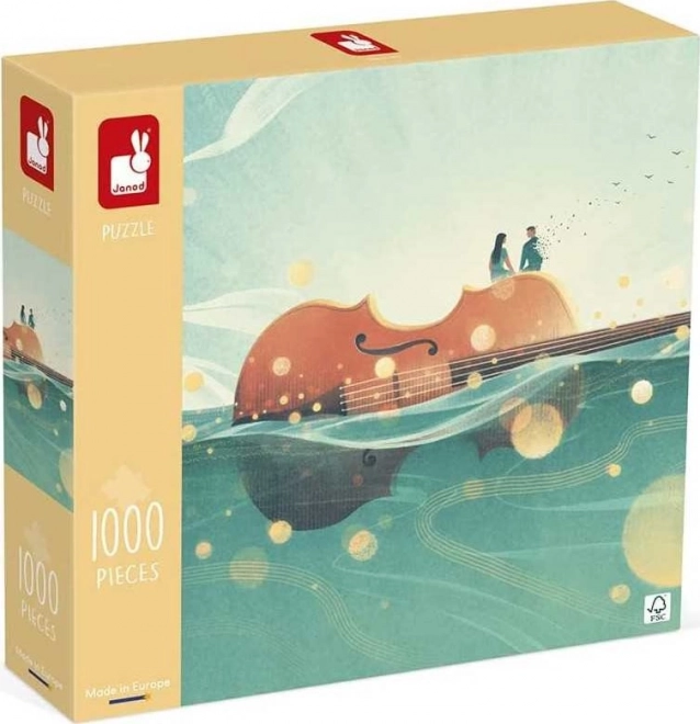 Janod Puzzle Lebdeća Violnost 1000 Dijelova